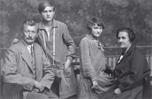 Fotograf Ondřej Knoll s rodinou
